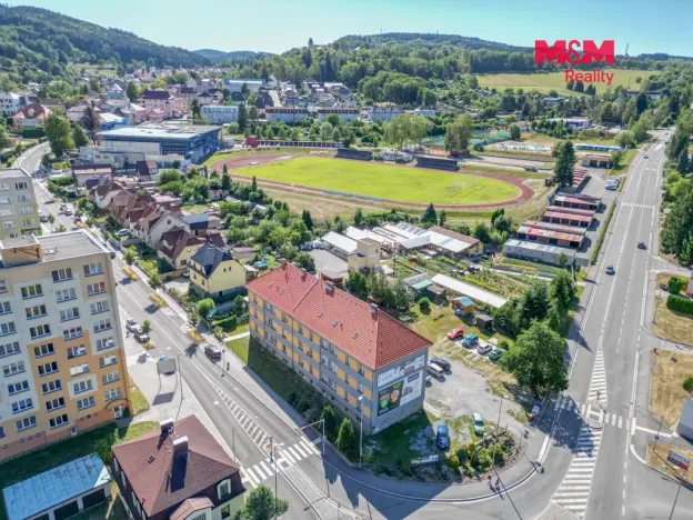 Prodej bytu 1+kk, Vimperk - Vimperk II, 1. máje, 37 m2