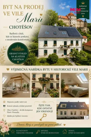 Prodej bytu 3+kk, Chotěšov, Starý mlýn, 106 m2