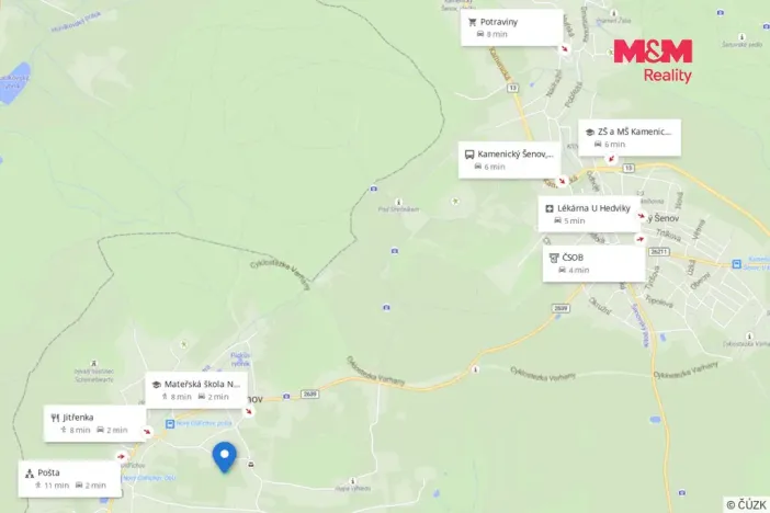 Prodej pozemku pro bydlení, Nový Oldřichov, 1154 m2