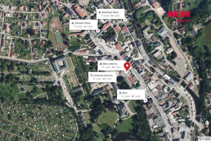 Pronájem bytu 2+1, Vrchlabí, Krkonošská, 62 m2