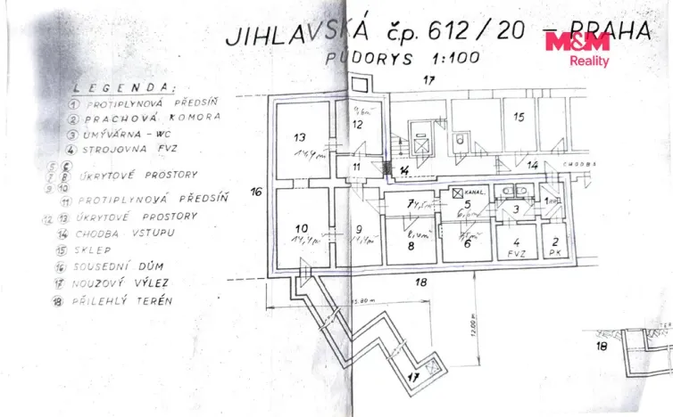 Prodej kanceláře, Praha, Jihlavská, 103 m2