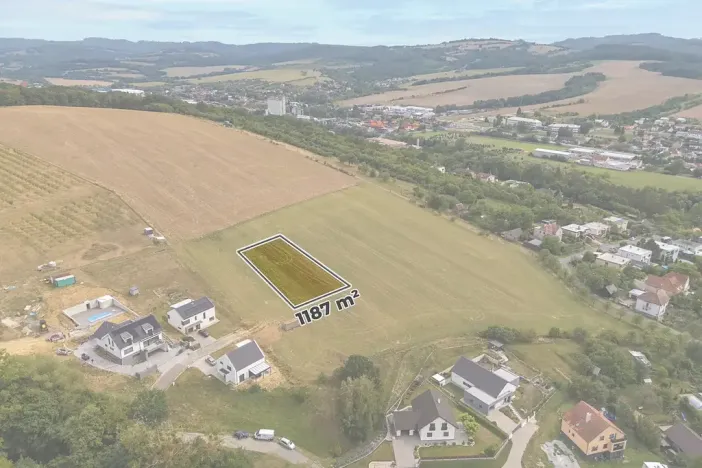 Prodej pozemku pro bydlení, Zlín, 1187 m2