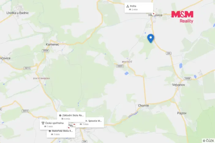 Prodej pole, Hlohovice, 14824 m2