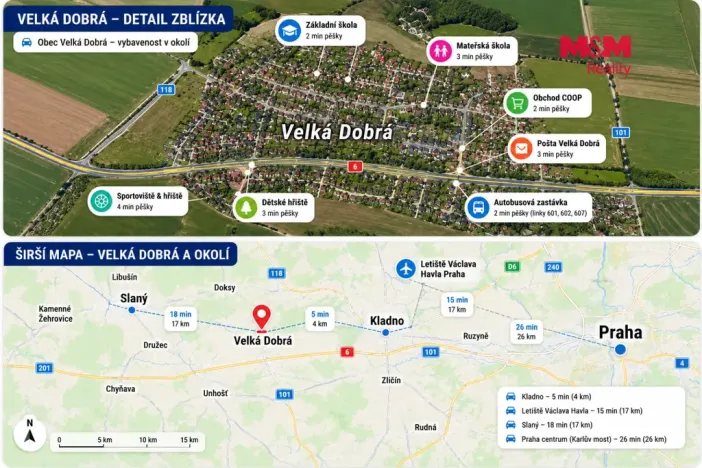 Prodej pozemku pro bydlení, Velká Dobrá, 906 m2