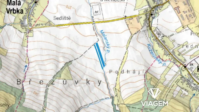 Prodej pole, Hrubá Vrbka, 3093 m2