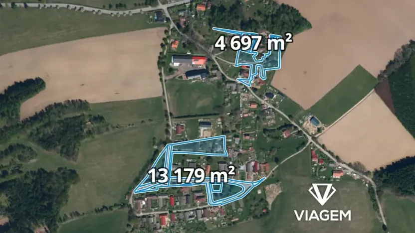 Prodej podílu pozemku pro bydlení, Kamenice nad Lipou, 1241 m2