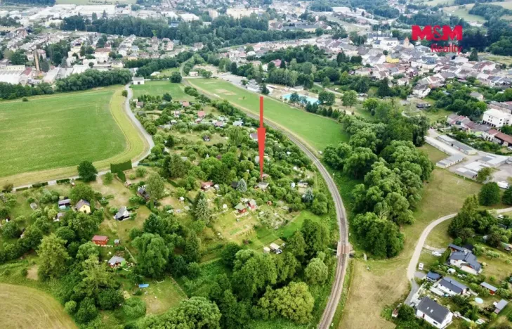 Prodej zahrady, Letohrad, 535 m2