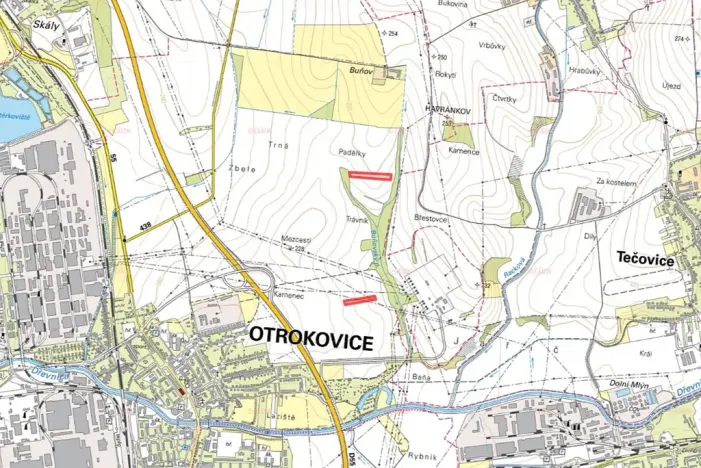 Prodej pole, Otrokovice, 11441 m2