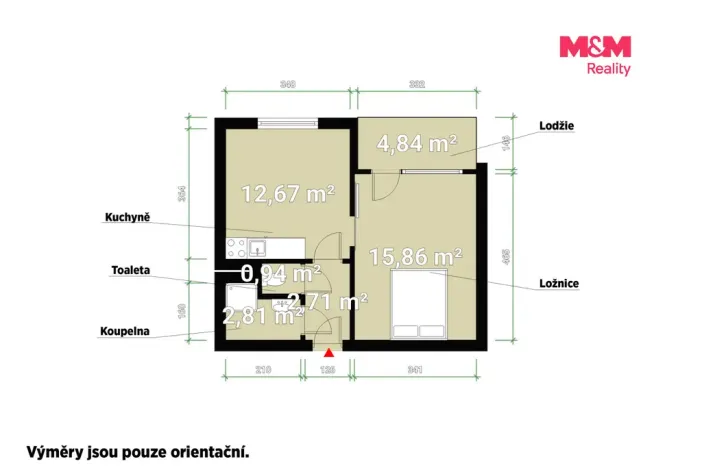Prodej bytu 1+1, Plzeň - Jižní Předměstí, Čermákova, 36 m2
