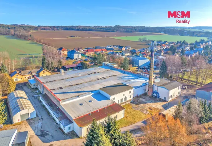 Prodej výrobních prostor, Miletín, Lhotova, 22000 m2