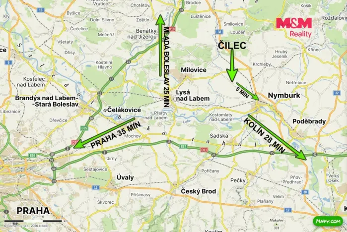 Prodej pozemku pro bydlení, Čilec, 1050 m2