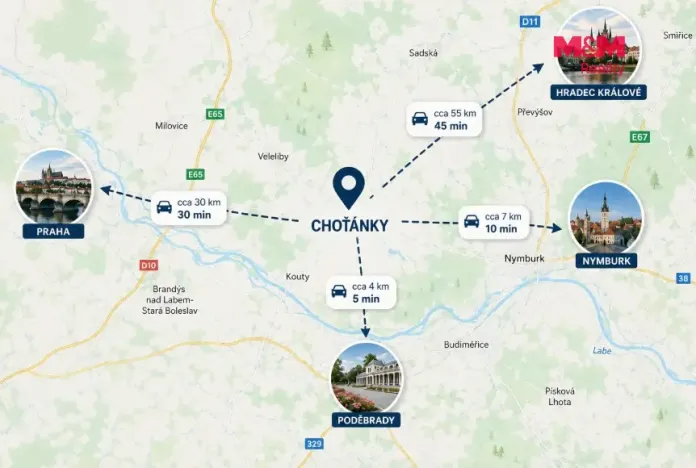 Prodej rodinného domu, Choťánky, 130 m2