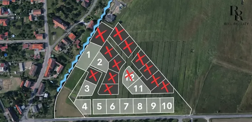 Prodej pozemku pro bydlení, Ráby, 1668 m2