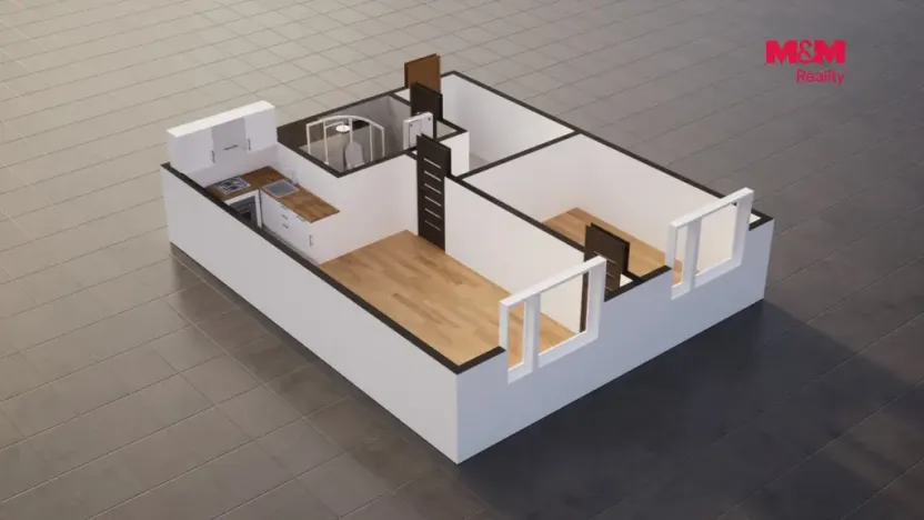 Prodej bytu 2+kk, Teplice, Pražská, 39 m2