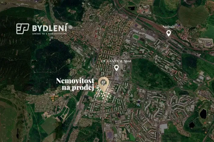 Pronájem bytu 2+1, Most, Jaroslava Vrchlického, 54 m2