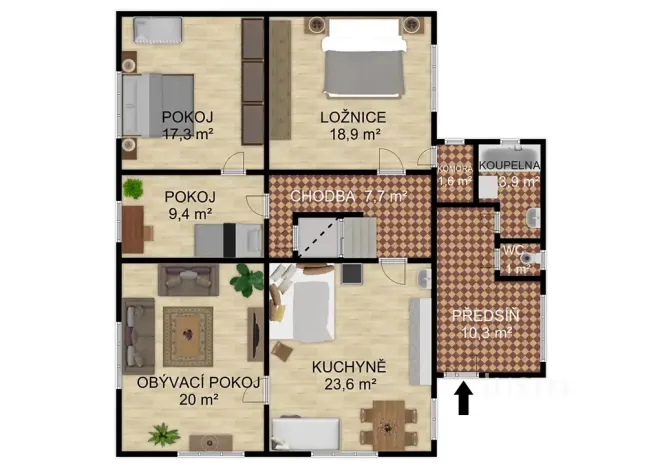 Prodej rodinného domu, Bernartice, 514 m2