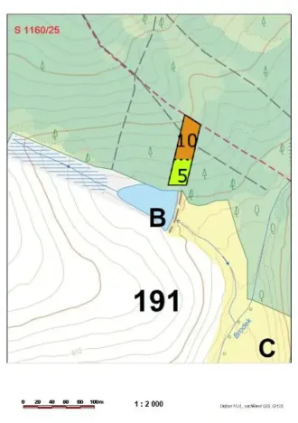 Prodej lesa, Žirovnice, 2374 m2