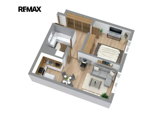 Pronájem bytu 2+kk, Chrudim, V Hliníkách, 48 m2