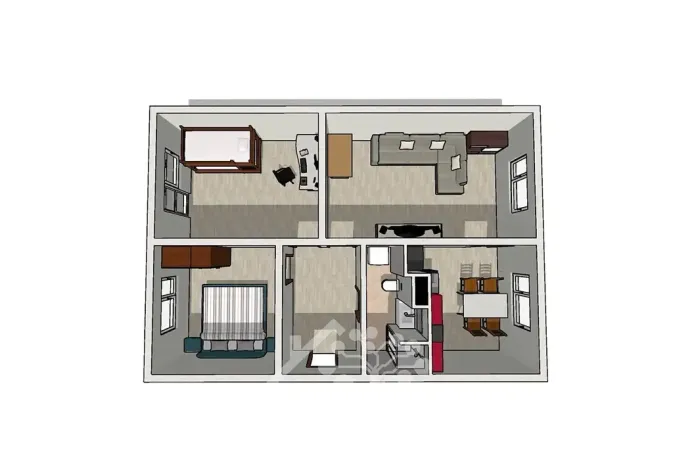 Prodej bytu 3+1, Trutnov, Smetanova, 77 m2