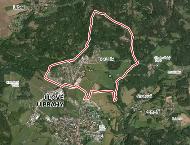 Prodej pozemku, Jílové u Prahy, 5724 m2
