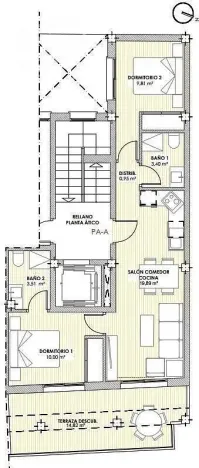 Prodej bytu 3+kk, Torrevieja, Alicante, Španělsko, 59 m2