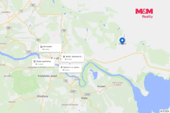 Prodej bytu 2+1, Kadaň - Tušimice, 61 m2