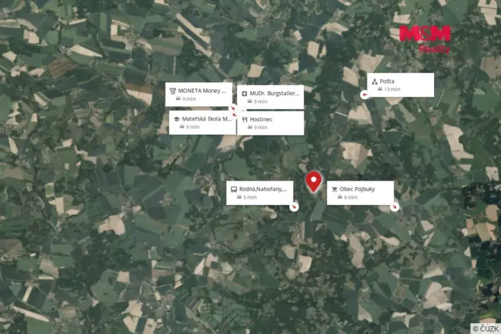Prodej pole, Rodná, 91 m2