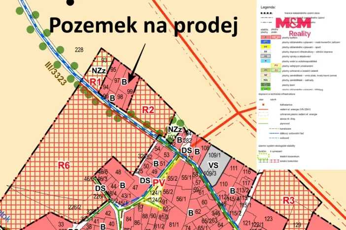 Prodej pozemku pro bydlení, Čilec, 1128 m2