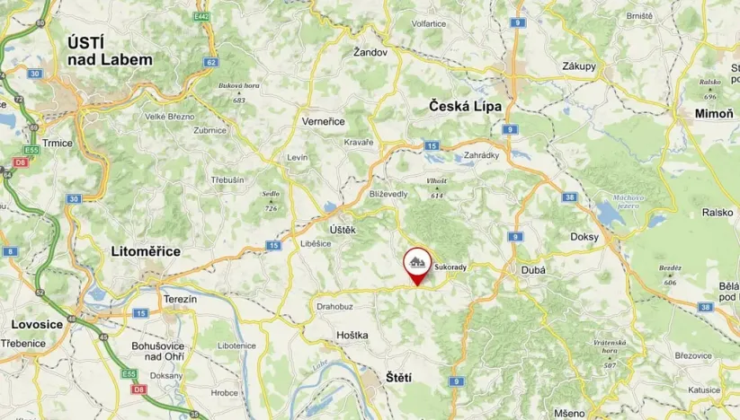 Prodej pole, Snědovice - Sukorady, 3205 m2