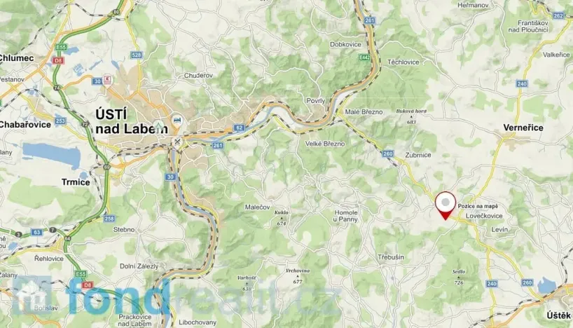 Prodej pole, Lovečkovice, 21494 m2