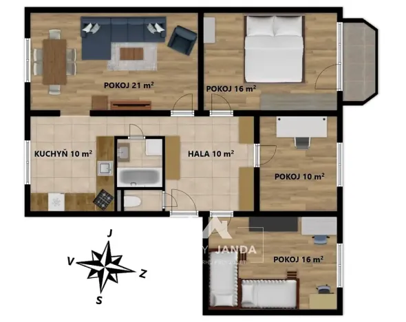 Prodej bytu 4+1, Blansko, Jasanová, 91 m2