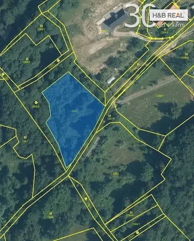 Prodej pozemku, Prostřední Bečva, 1831 m2