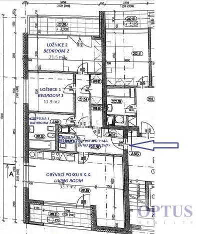 Pronájem bytu 3+kk, Praha - Jinonice, Břežánecká, 89 m2