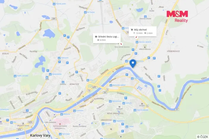 Prodej bytu 3+1, Dalovice - Všeborovice, Dolní, 74 m2