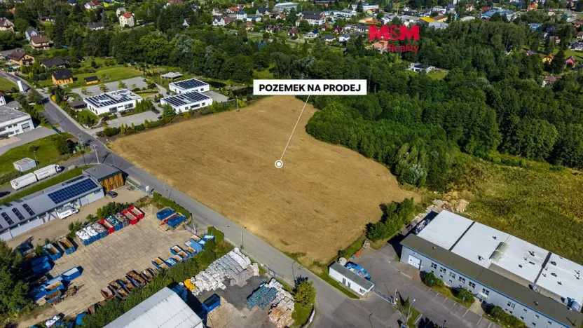 Prodej komerčního pozemku, Liberec, Ampérova, 23808 m2