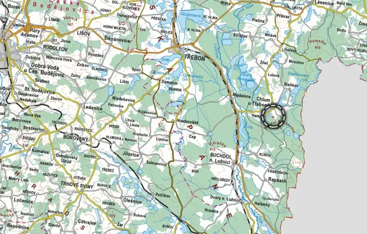 Prodej pole, Chlum u Třeboně, 5569 m2
