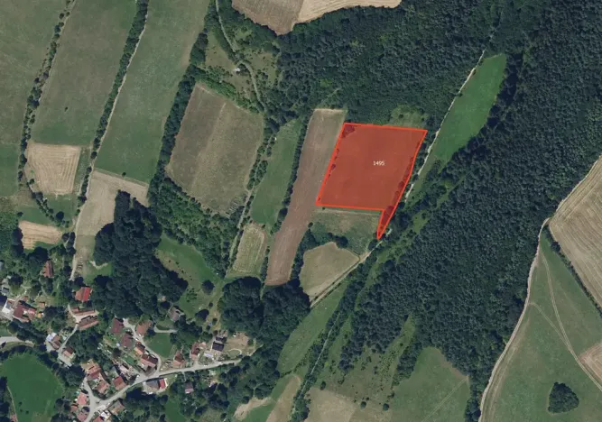 Prodej louky, Prostřední Poříčí, 11708 m2