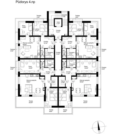 Prodej bytu 3+kk, Lanškroun, Vančurova, 68 m2