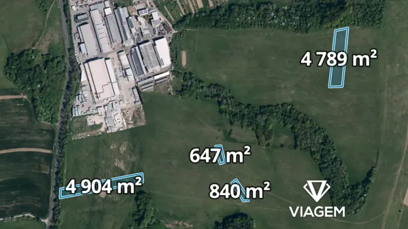 Prodej podílu pole, Kaňovice, 5590 m2