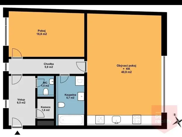 Prodej bytu 2+kk, Praha - Klánovice, Slavětínská, 79 m2