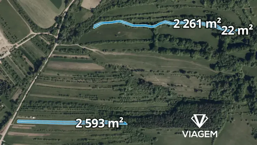 Prodej podílu pole, Velká nad Veličkou, 821 m2