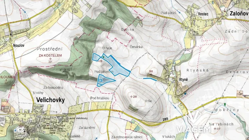Prodej podílu pole, Rtyně v Podkrkonoší, 4154 m2