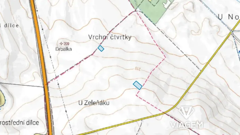 Prodej podílu pole, Velké Němčice, 1772 m2