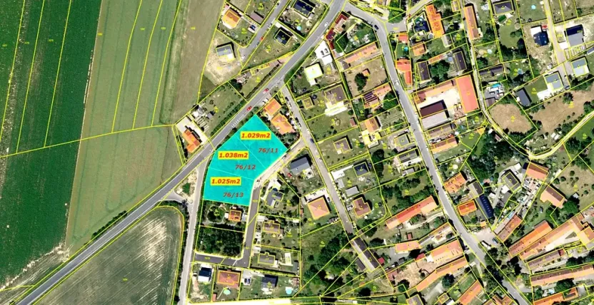 Prodej pozemku pro bydlení, Štíhlice, 3092 m2