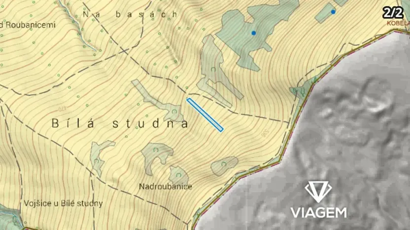 Prodej podílu pole, Hrubá Vrbka, 1660 m2