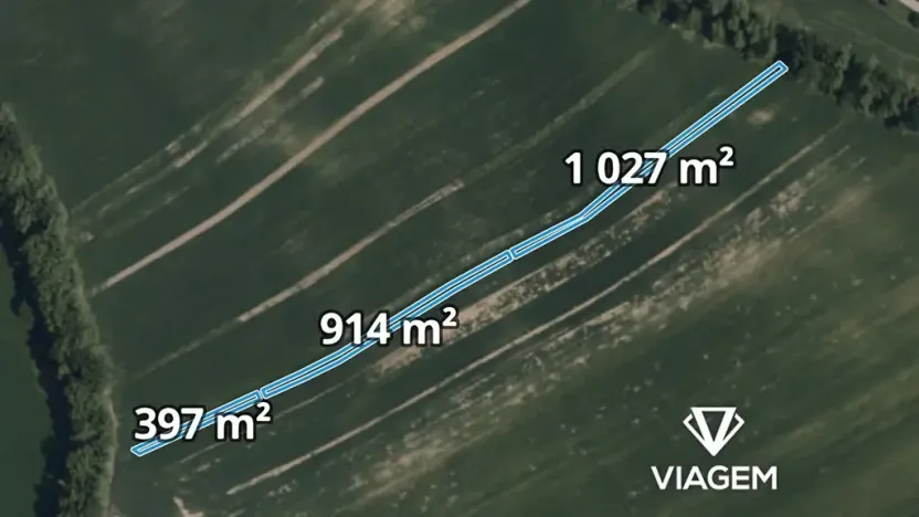 Prodej podílu pole, Hrubá Vrbka, 1169 m2