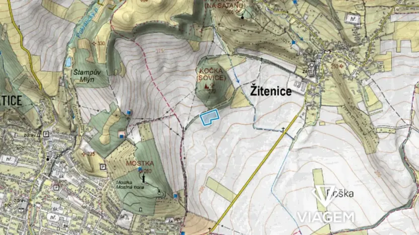 Prodej podílu pole, Žitenice, 2078 m2