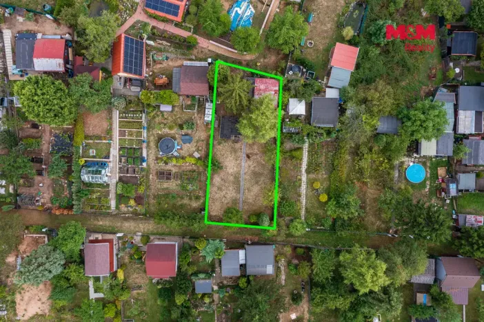 Prodej zahrady, Krupka, Na Výrovce, 355 m2