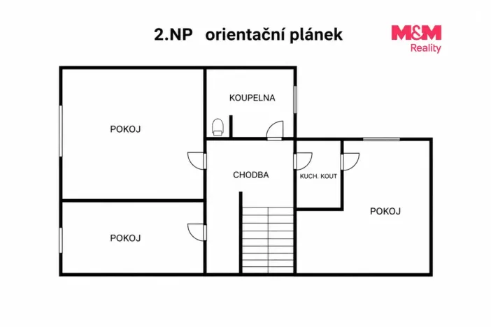 Prodej rodinného domu, Hoštka, Litoměřická, 120 m2