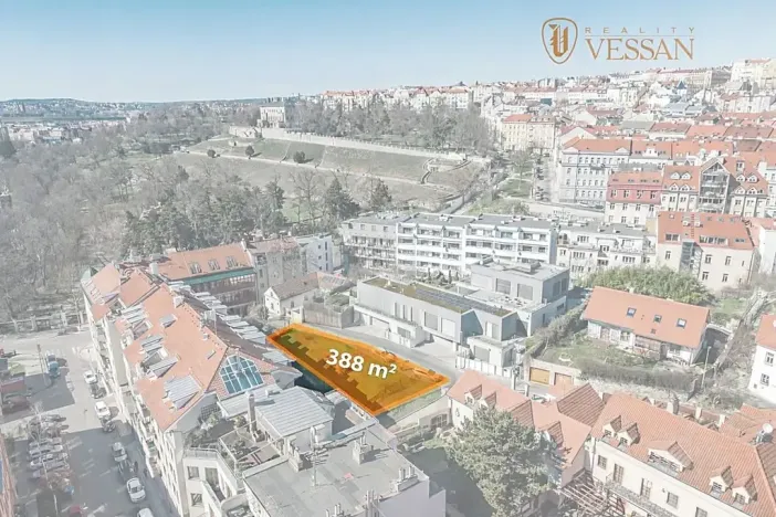 Prodej komerčního pozemku, Praha - Vršovice, Smolenská, 388 m2